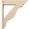 Ekena Millwork 7 1/2-in W x 32-in D x 36-in H Funston Trad Rough Cedar Woodgrain TimberThane Outlooker, Primed Tan OUTUR075X32X36FST04RCPR - alternate 5